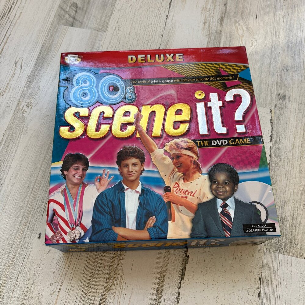 80’s Scene It? The DVD Game Deluxe Edition Trivia Game